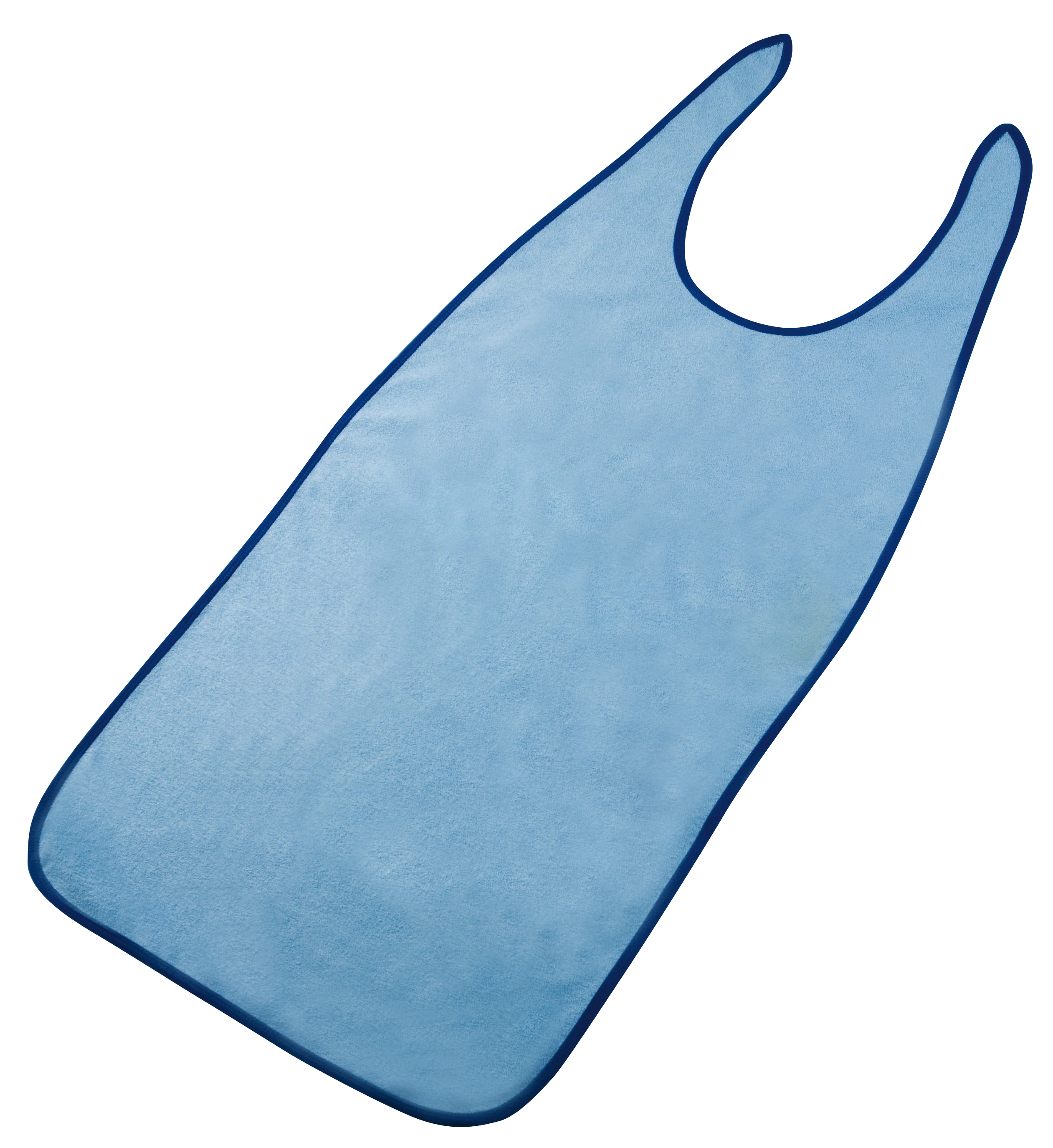 Ess-Schürze mit Schlaufenverschluss, Frottee, PU-beschichtet, 100x48 cm - Image 3