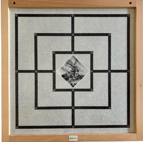 Extra großes Magnet Brettspiel Mühle, 50 x 50 cm - Image 3