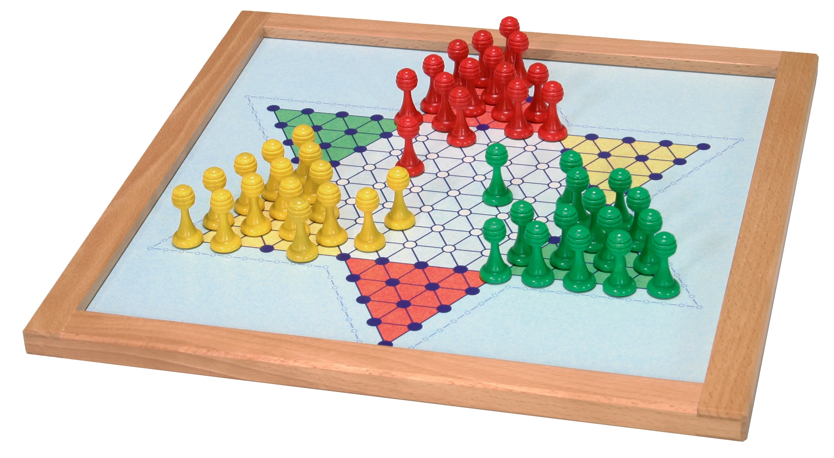 Extra großes Magnet Doppel-Brettspiel Verflixt & Halma, 50 x 50 cm - Image 4