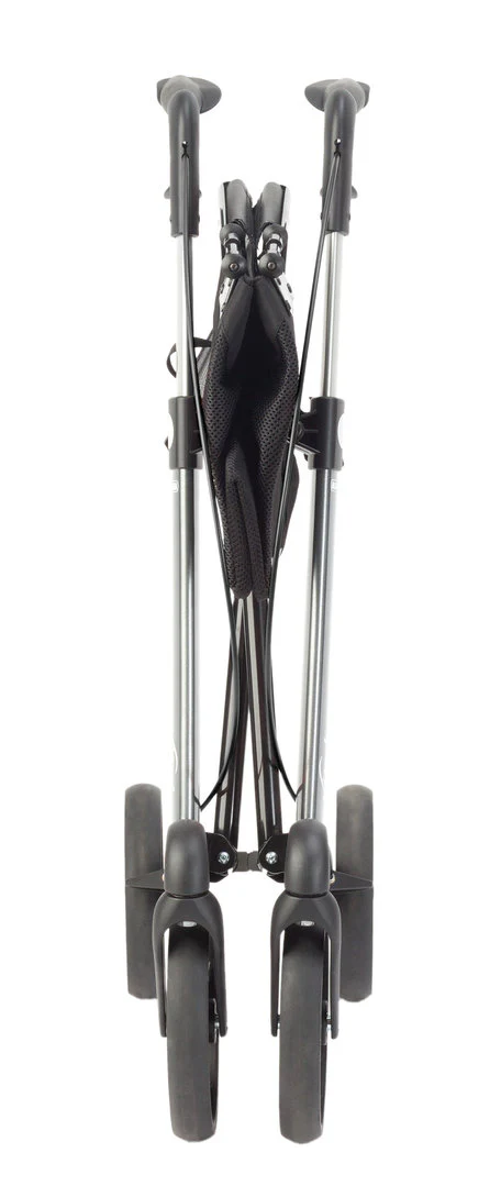 Rollator vital classic, klappbar, höhenverstellbar, Aluminiumrahmen, grau - Image 4