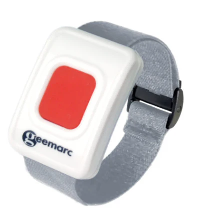 Senioren-Notruf-Festnetztelefon mit Bildwahltasten und Notruf-Armband, Blitzlicht, Geemarc CL610 - Image 7