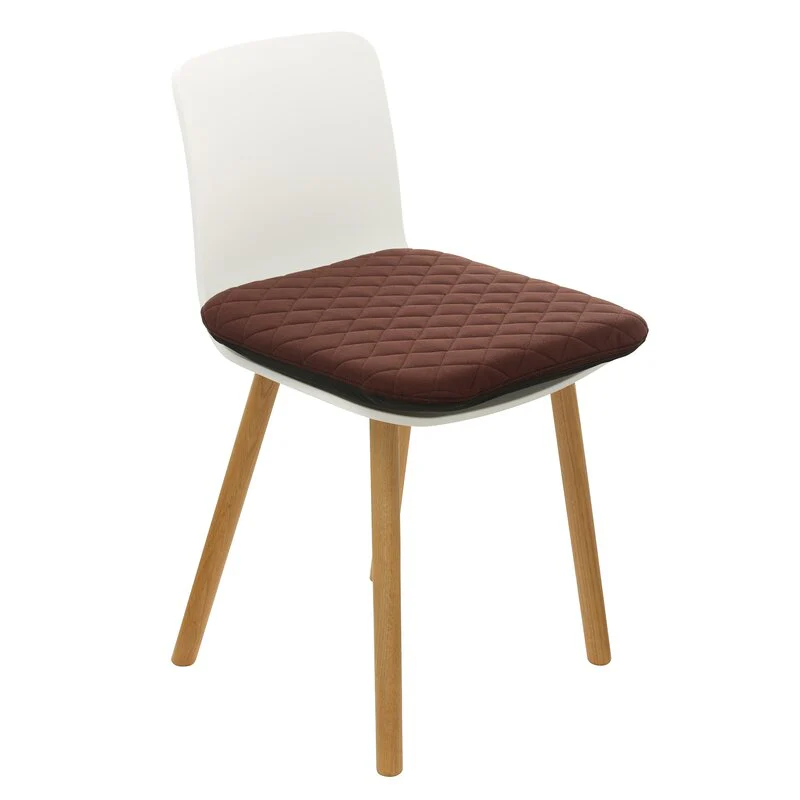 Sitzkissen Premium mit Gelkern, wasserundurchlässig, 36 x 41 cm, Mokka