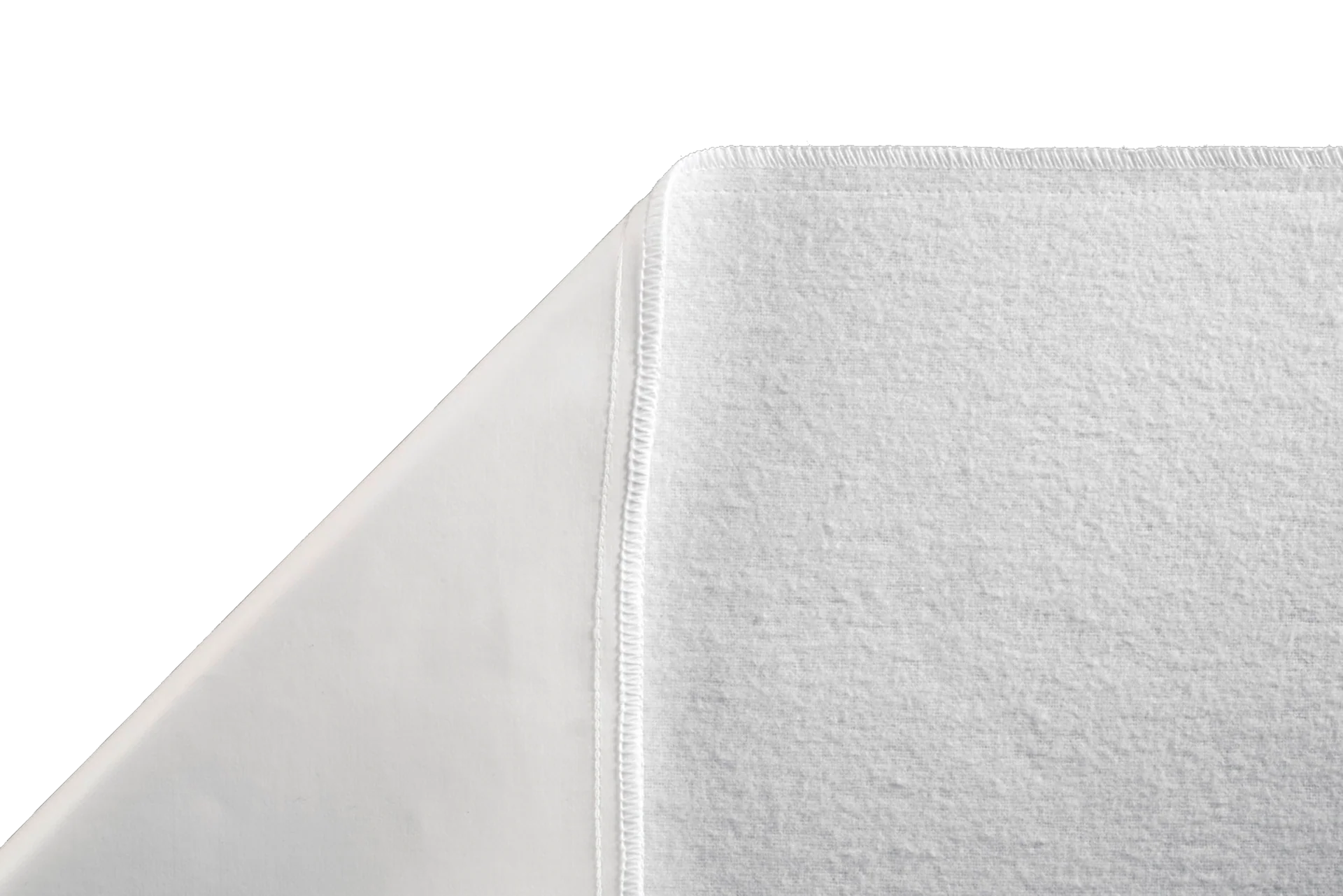 Stecklaken, Frottee PU beschichtet - Kanten gesäumt – 90 x 150 cm - Image 2